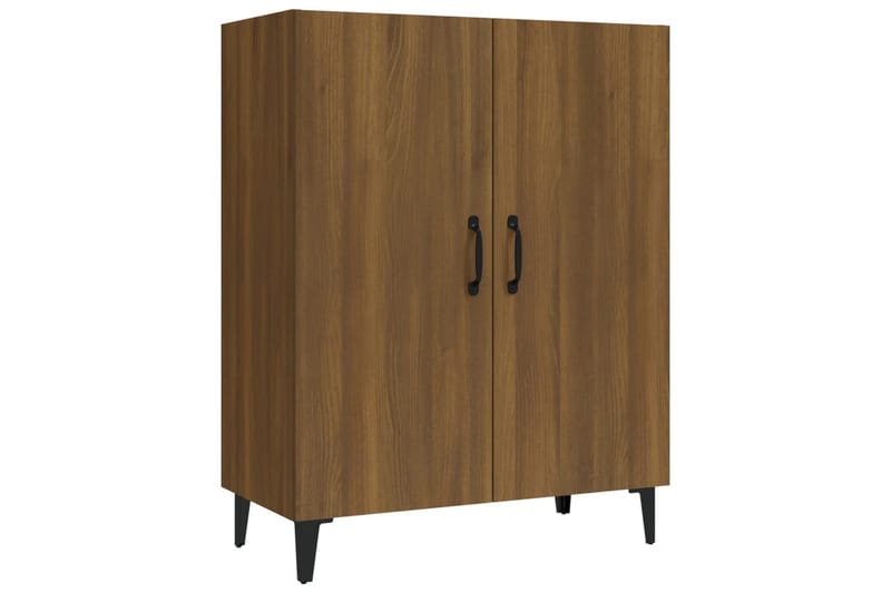 beBasic Skjenk brun eik 70x34x90 cm konstruert tre - Brun - Oppbevaring - Oppbevaringsmøbler - Sideboard & skjenk