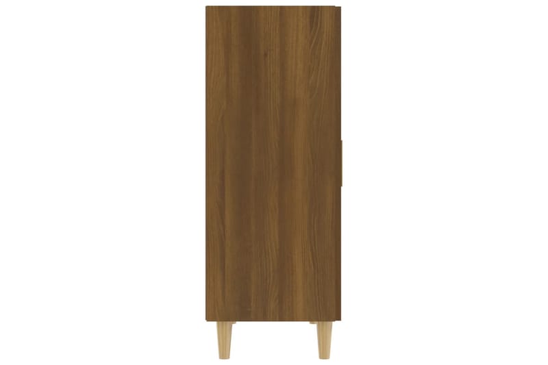 beBasic Skjenk brun eik 70x34x90 cm konstruert tre - Brun - Oppbevaring - Oppbevaringsmøbler - Sideboard & skjenk