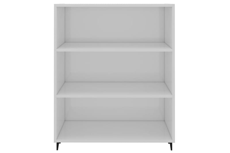 beBasic Skjenk høyglans hvit 69,5x32,5x90 cm konstruert tre - Hvit - Oppbevaring - Oppbevaringsmøbler - Sideboard & skjenk