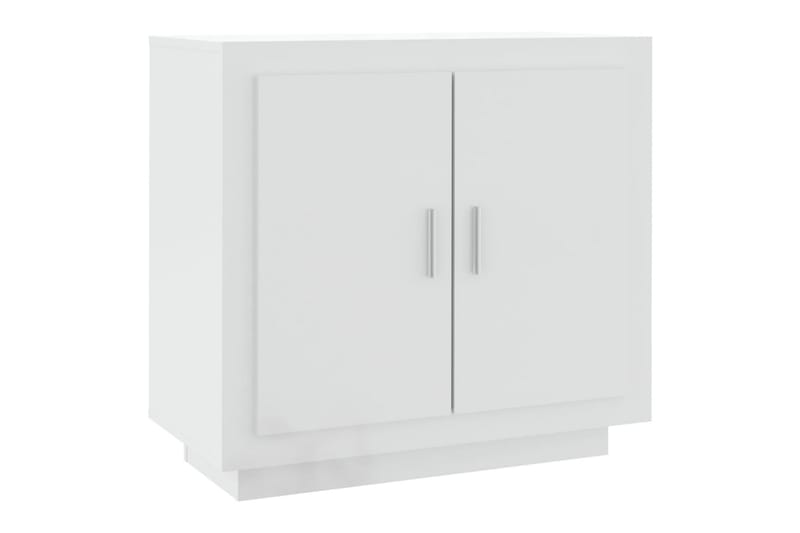 beBasic Skjenk høyglans hvit 80x40x75 cm konstruert tre - Hvit - Oppbevaring - Oppbevaringsmøbler - Sideboard & skjenk