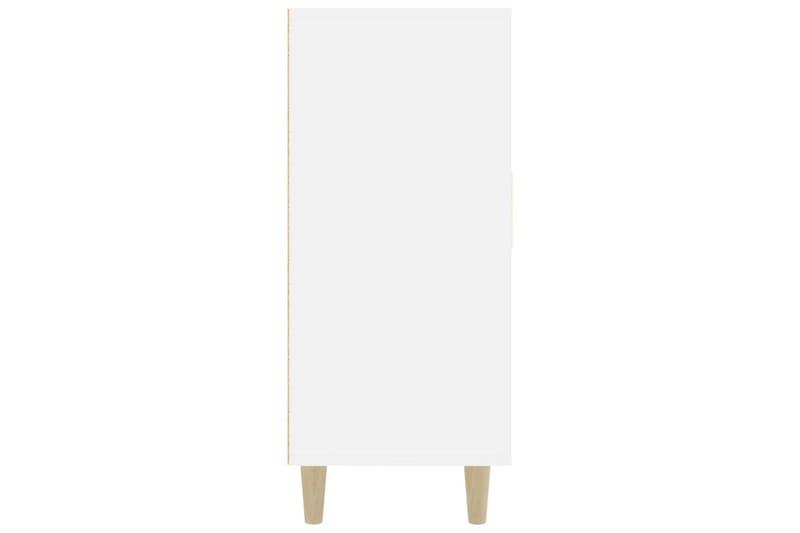 beBasic Skjenk høyglans hvit 90x34x80 cm konstruert tre - Hvit - Oppbevaring - Oppbevaringsmøbler - Sideboard & skjenk