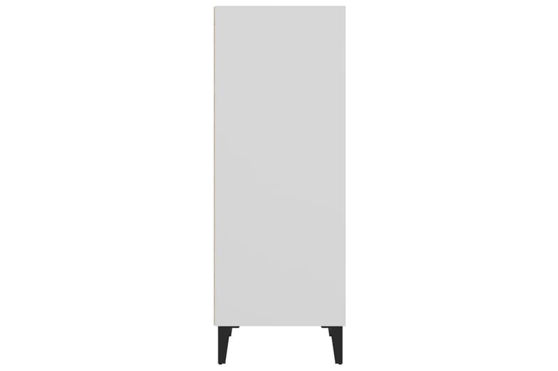 beBasic Skjenk hvit 34,5x32,5x90 cm konstruert tre - Hvit - Oppbevaring - Oppbevaringsmøbler - Sideboard & skjenk