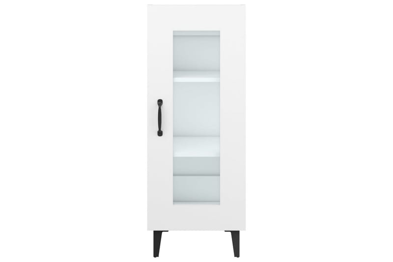 beBasic Skjenk hvit 34,5x34x90 cm konstruert tre - Hvit - Oppbevaring - Oppbevaringsmøbler - Sideboard & skjenk