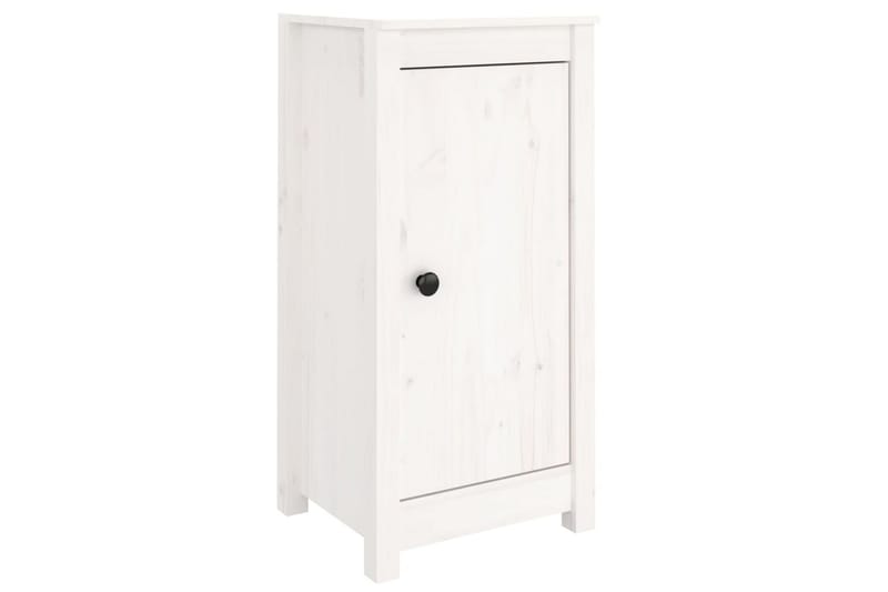 beBasic Skjenk hvit 40x35x80 cm heltre furu - Hvit - Oppbevaring - Oppbevaringsmøbler - Sideboard & skjenk