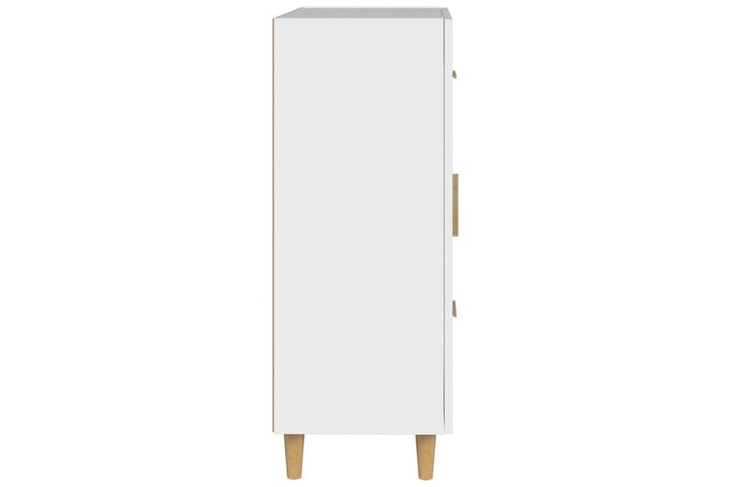 beBasic Skjenk hvit 69,5x34x90 cm konstruert tre - Hvit - Oppbevaring - Oppbevaringsmøbler - Sideboard & skjenk