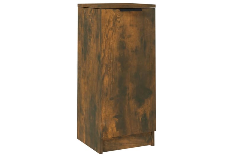 beBasic Skjenk røkt eik 30x30x70 cm konstruert tre - Brun - Oppbevaring - Oppbevaringsmøbler - Sideboard & skjenk