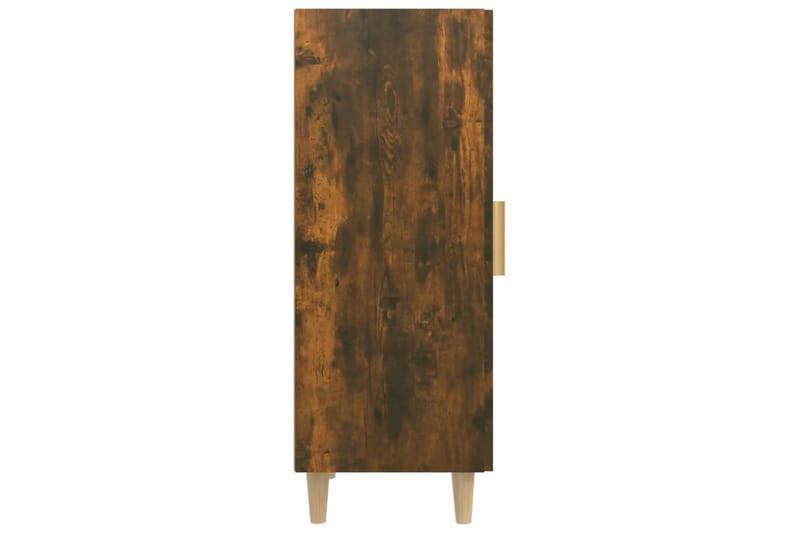 beBasic Skjenk røkt eik 34,5x34x90 cm konstruert tre - Brun - Oppbevaring - Oppbevaringsmøbler - Sideboard & skjenk