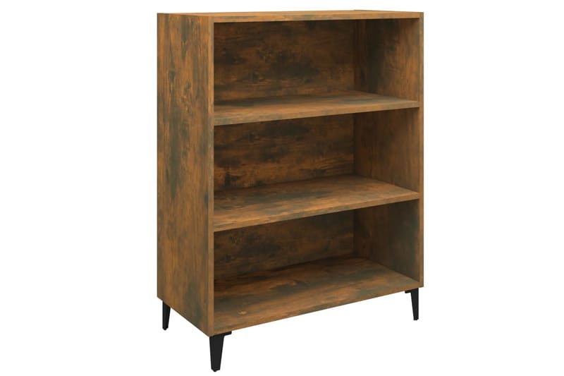 beBasic Skjenk røkt eik 69,5x32,5x90 cm konstruert tre - Brun - Oppbevaring - Oppbevaringsmøbler - Sideboard & skjenk