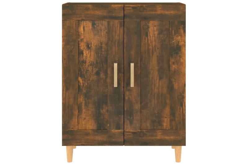 beBasic Skjenk røkt eik 69,5x34x90 cm konstruert tre - Brun - Oppbevaring - Oppbevaringsmøbler - Sideboard & skjenk