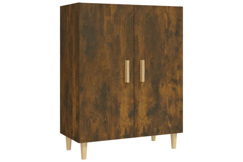 beBasic Skjenk røkt eik 70x34x90 cm konstruert tre - Brun - Oppbevaring - Oppbevaringsmøbler - Sideboard & skjenk