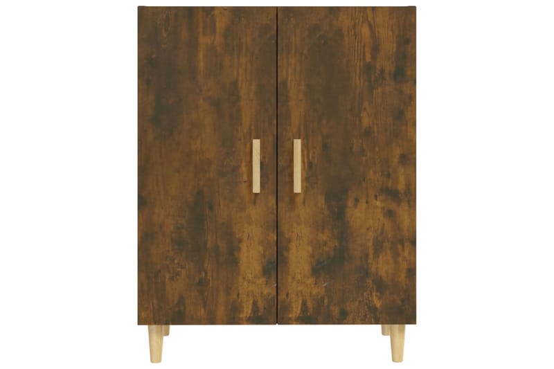 beBasic Skjenk røkt eik 70x34x90 cm konstruert tre - Brun - Oppbevaring - Oppbevaringsmøbler - Sideboard & skjenk