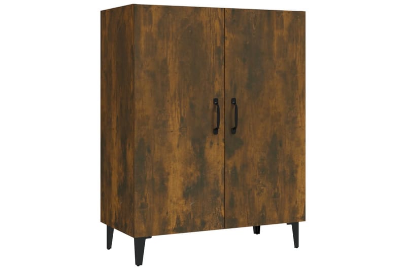 beBasic Skjenk røkt eik 70x34x90 cm konstruert tre - Brun - Oppbevaring - Oppbevaringsmøbler - Sideboard & skjenk