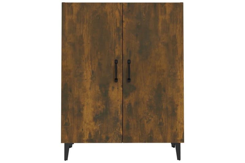 beBasic Skjenk røkt eik 70x34x90 cm konstruert tre - Brun - Oppbevaring - Oppbevaringsmøbler - Sideboard & skjenk