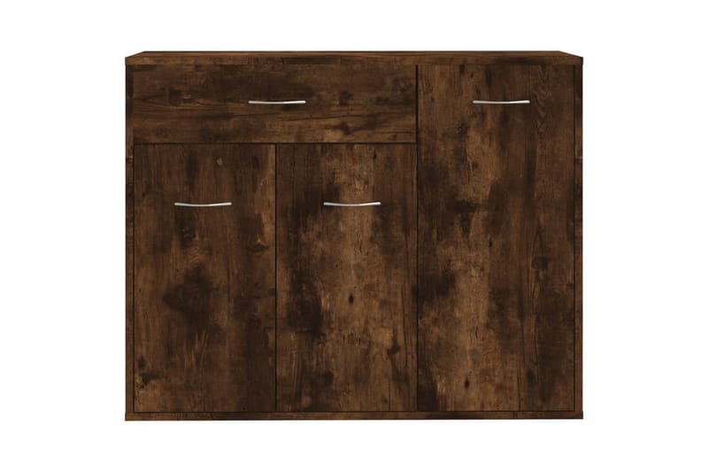 beBasic Skjenk røkt eik 88x30x70 cm konstruert tre - Brun - Oppbevaring - Oppbevaringsmøbler - Sideboard & skjenk