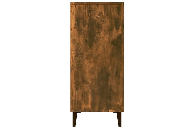 beBasic Skjenk røkt eik 90x34x80 cm konstruert tre - Brun - Oppbevaring - Oppbevaringsmøbler - Sideboard & skjenk