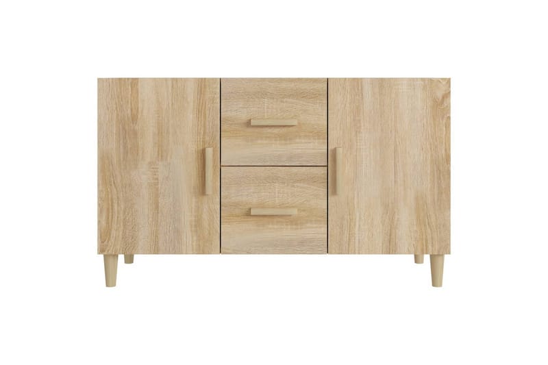 beBasic Skjenk sonoma eik 100x36x60 cm konstruert tre - Brun - Oppbevaring - Oppbevaringsmøbler - Sideboard & skjenk