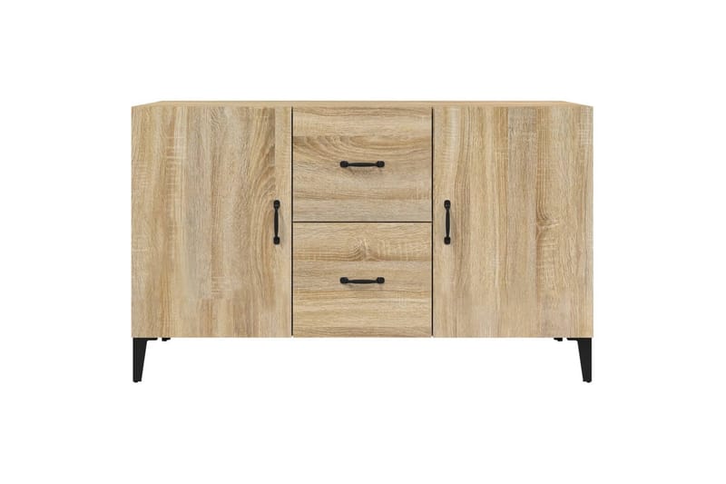 beBasic Skjenk sonoma eik 100x36x60 cm konstruert tre - Brun - Oppbevaring - Oppbevaringsmøbler - Sideboard & skjenk