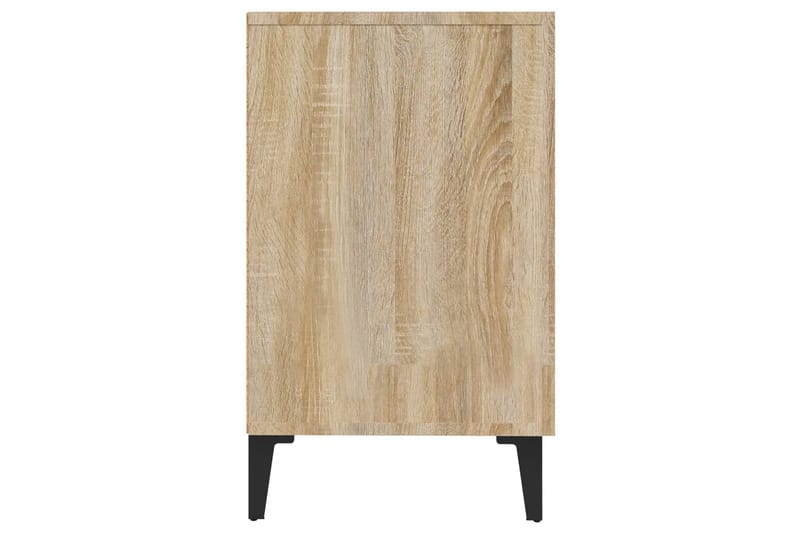 beBasic Skjenk sonoma eik 100x36x60 cm konstruert tre - Brun - Oppbevaring - Oppbevaringsmøbler - Sideboard & skjenk