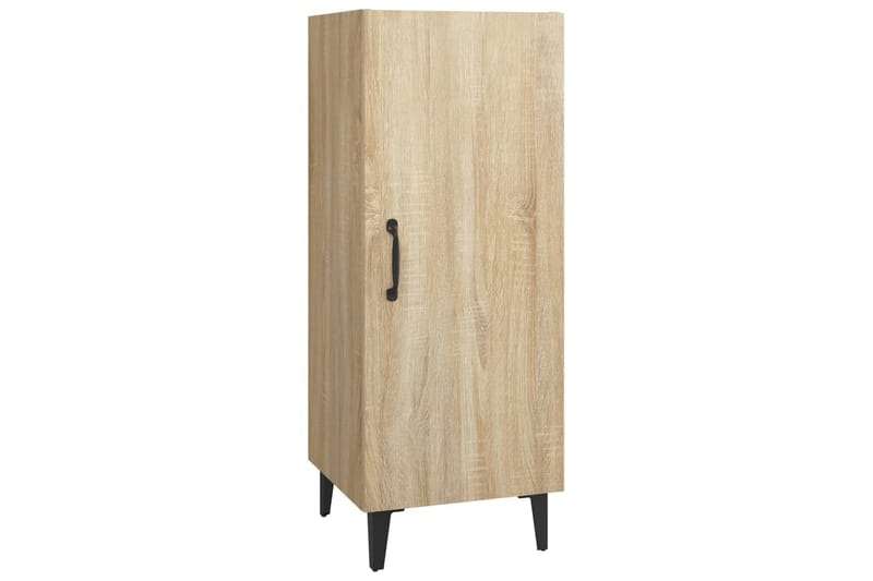 beBasic Skjenk sonoma eik 34,5x34x90 cm konstruert tre - Brun - Oppbevaring - Oppbevaringsmøbler - Sideboard & skjenk