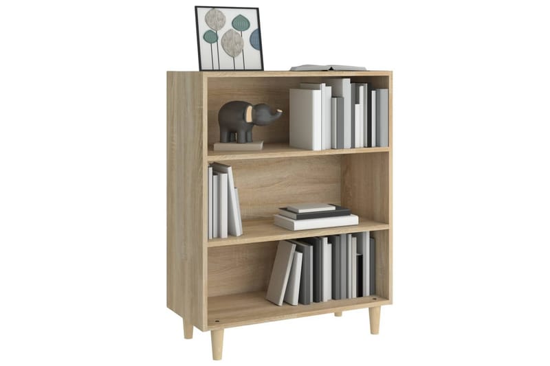 beBasic Skjenk sonoma eik 69,5x32,5x90 cm konstruert tre - Brun - Oppbevaring - Oppbevaringsmøbler - Sideboard & skjenk