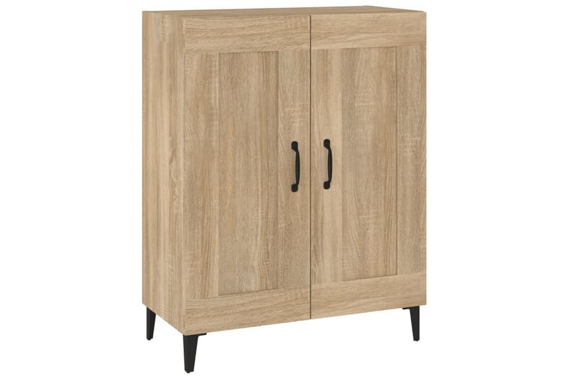 beBasic Skjenk sonoma eik 69,5x34x90 cm konstruert tre - Brun - Oppbevaring - Oppbevaringsmøbler - Sideboard & skjenk