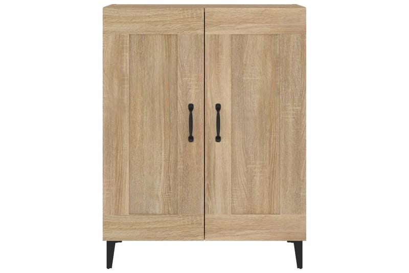 beBasic Skjenk sonoma eik 69,5x34x90 cm konstruert tre - Brun - Oppbevaring - Oppbevaringsmøbler - Sideboard & skjenk