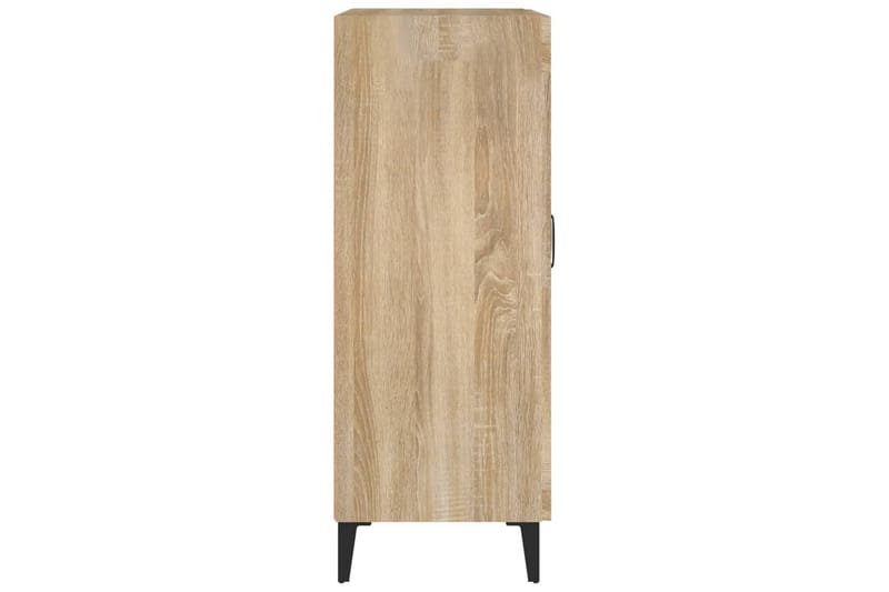 beBasic Skjenk sonoma eik 69,5x34x90 cm konstruert tre - Brun - Oppbevaring - Oppbevaringsmøbler - Sideboard & skjenk