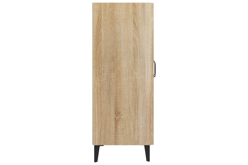 beBasic Skjenk sonoma eik 69,5x34x90 cm konstruert tre - Brun - Oppbevaring - Oppbevaringsmøbler - Sideboard & skjenk