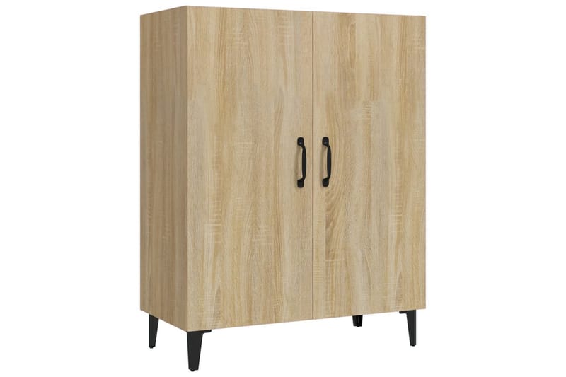 beBasic Skjenk sonoma eik 70x34x90 cm konstruert tre - Brun - Oppbevaring - Oppbevaringsmøbler - Sideboard & skjenk