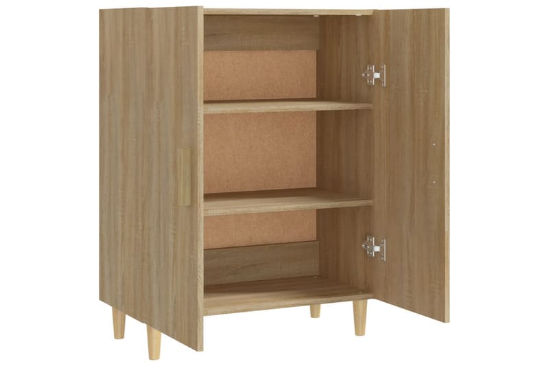 beBasic Skjenk sonoma eik 70x34x90 cm konstruert tre - Brun - Oppbevaring - Oppbevaringsmøbler - Sideboard & skjenk