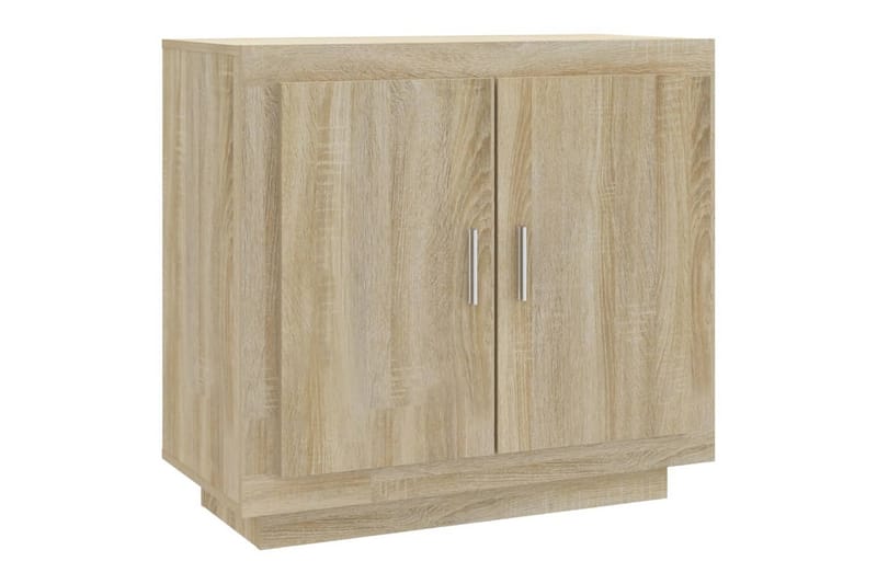 beBasic Skjenk sonoma eik 80x40x75 cm konstruert tre - Brun - Oppbevaring - Oppbevaringsmøbler - Sideboard & skjenk