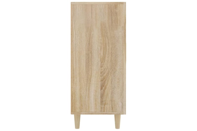 beBasic Skjenk sonoma eik 90x34x80 cm konstruert tre - Brun - Oppbevaring - Oppbevaringsmøbler - Sideboard & skjenk