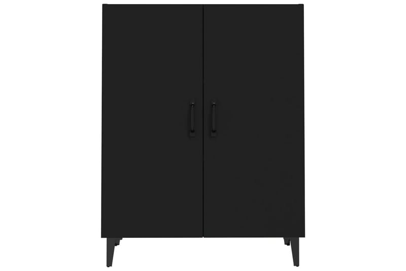 beBasic Skjenk svart 70x34x90 cm konstruert tre - Svart - Oppbevaring - Oppbevaringsmøbler - Sideboard & skjenk