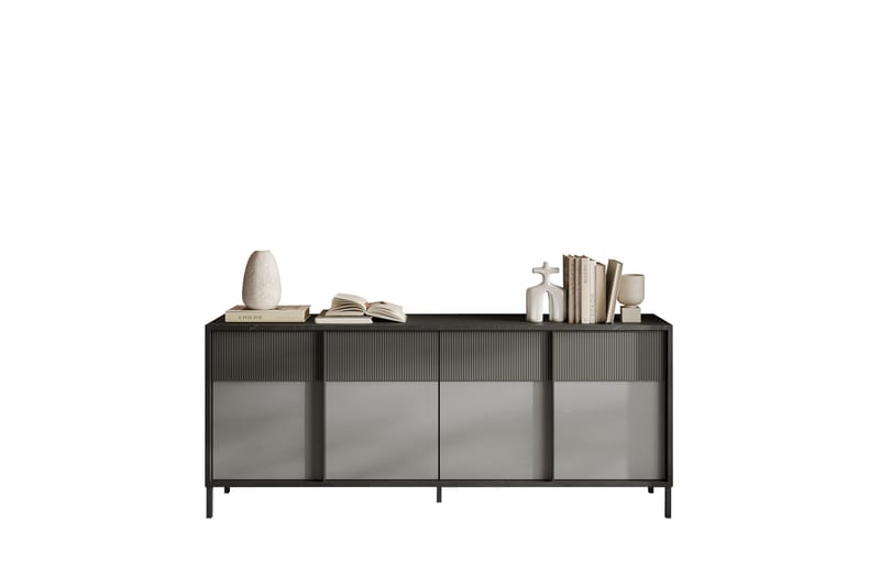 Everest Skänk 206x40 cm - Grå/Mørk Grå - Oppbevaring - Oppbevaringsmøbler - Sideboard & skjenk