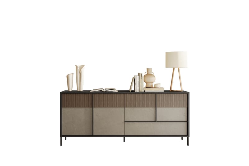 Everest Skänk 206x40 cm - Messing - Oppbevaring - Oppbevaringsmøbler - Sideboard & skjenk