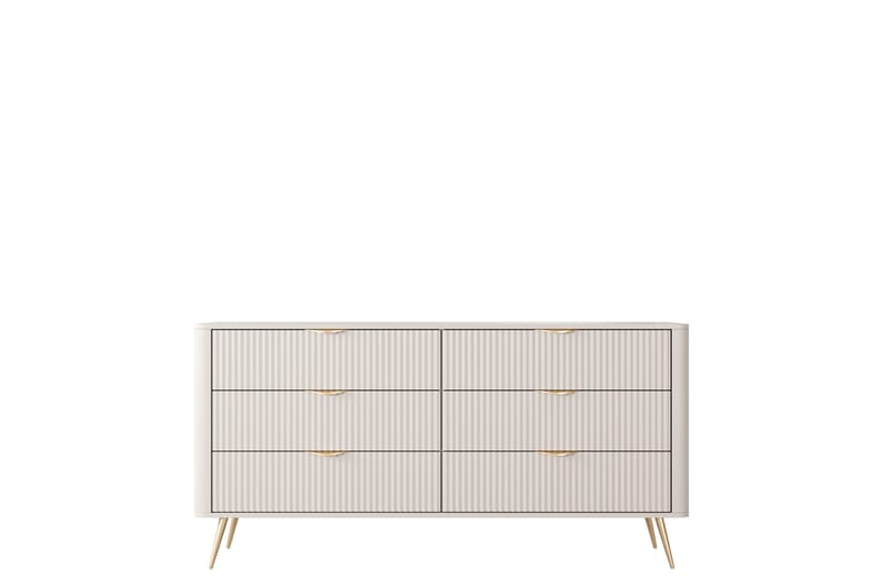 Forba Kommode 164 cm - Beige - Oppbevaring - Oppbevaringsmøbler - Kommode