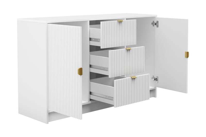 Highboard Novaj - Beige - Oppbevaring - Oppbevaringsmøbler - Kommode