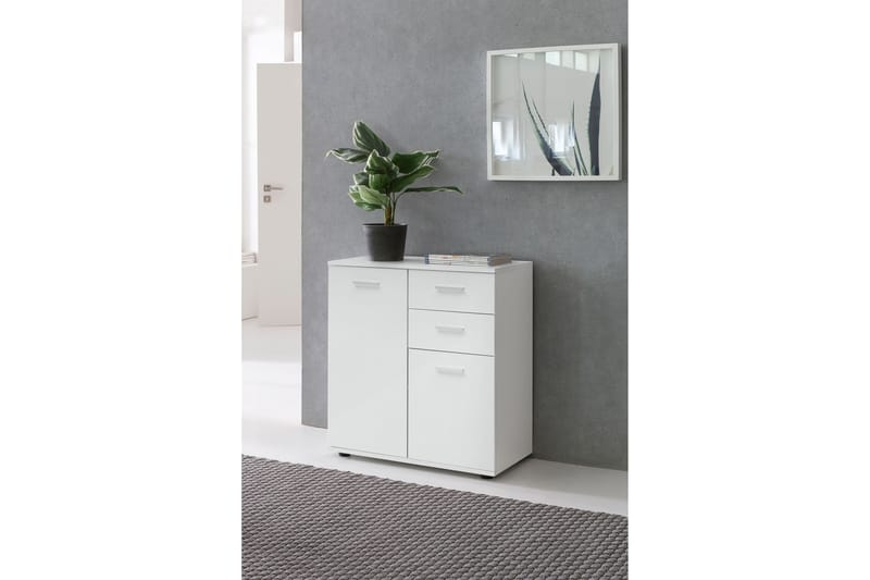 Kommode Moorclose 71x36 cm - Hvit - Oppbevaring - Oppbevaringsmøbler - Kommode - Entrekommode