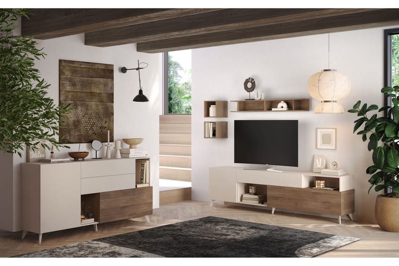 Monaco Skänk 181x42 cm - Messing - Oppbevaring - Oppbevaringsmøbler - Sideboard & skjenk