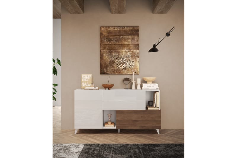 Monaco Skänk 181x42 cm - Messing - Oppbevaring - Oppbevaringsmøbler - Sideboard & skjenk