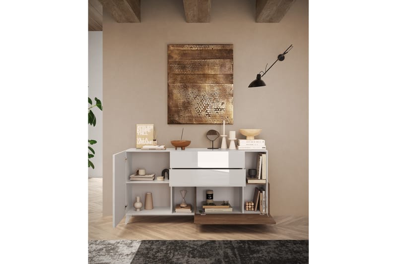 Monaco Skänk 181x42 cm - Messing - Oppbevaring - Oppbevaringsmøbler - Sideboard & skjenk