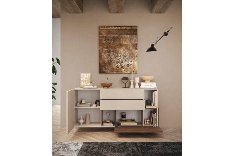 Monaco Skänk 181x42 cm - Messing - Oppbevaring - Oppbevaringsmøbler - Sideboard & skjenk