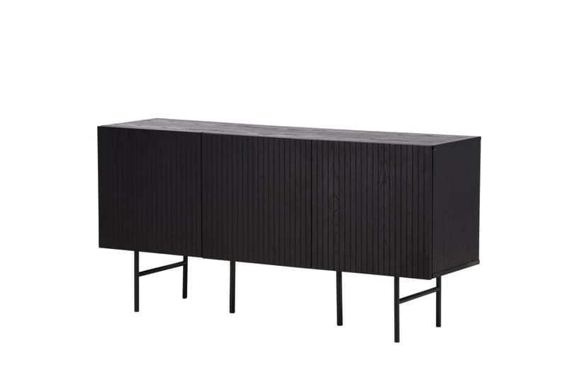 Björkön Skjenk 150x41,8 cm - Svart - Oppbevaring - Oppbevaringsmøbler - Sideboard & skjenk