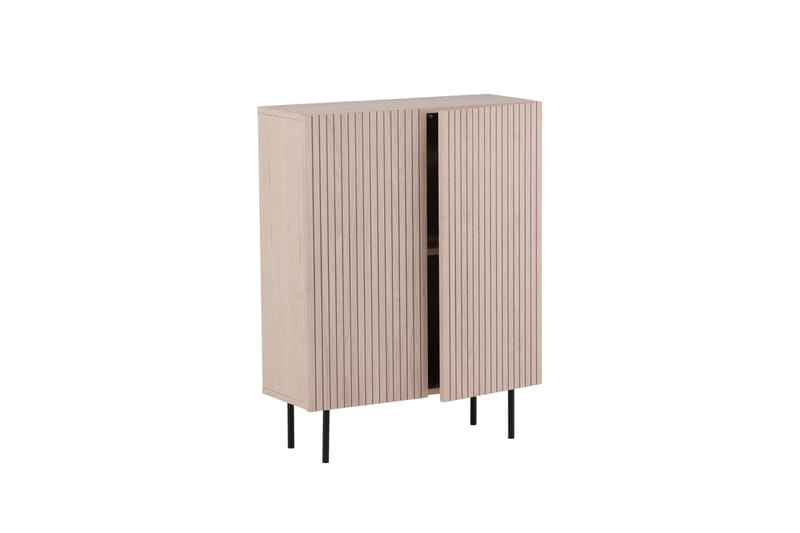 Björkön Skjenk 80x30 cm Hvit - Vind - Oppbevaring - Oppbevaringsmøbler - Sideboard & skjenk