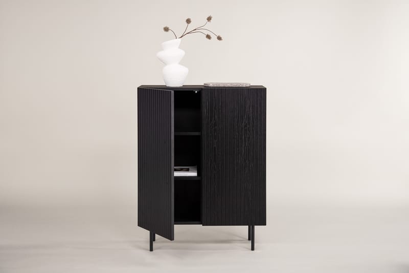 Björkön Skjenk 80x30 cm - Svart - Oppbevaring - Oppbevaringsmøbler - Sideboard & skjenk