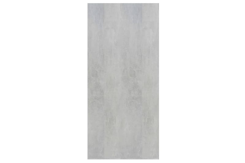 Bokhylle/skjenk betonggrå 66x30x130 cm sponplate - Sideboard & skjenk
