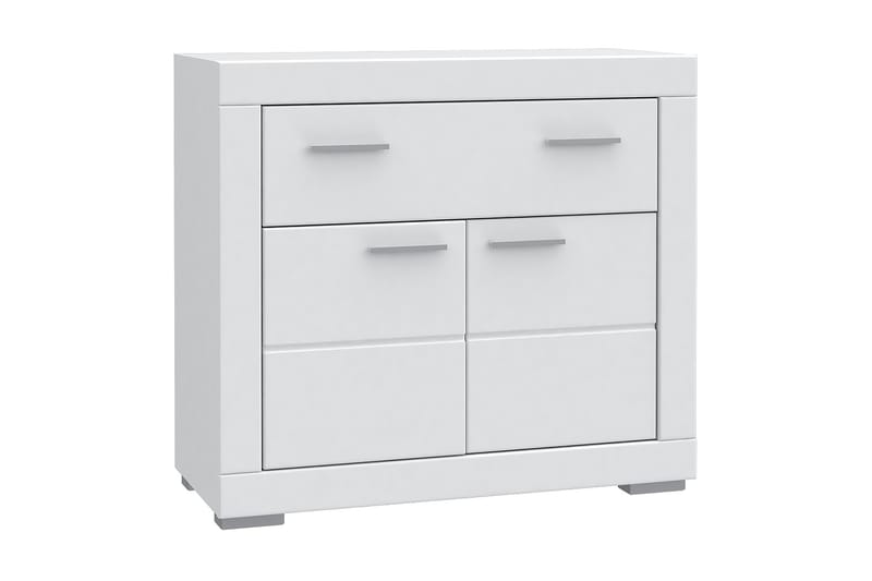 Kommode Janyha 96x87 cm - Hvit - Oppbevaring - Oppbevaringsmøbler - Sideboard & skjenk