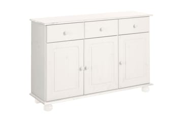 Remiel Skjenk 118 cm - Hvit - Oppbevaring - Oppbevaringsmøbler - Sideboard & skjenk