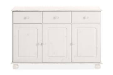 Remiel Skjenk 118 cm - Hvit - Oppbevaring - Oppbevaringsmøbler - Sideboard & skjenk