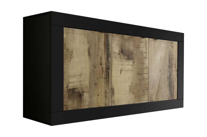 Sideboard Astal 43x160 cm Natur/Svart - LC SPA - Oppbevaring - Oppbevaringsmøbler - Sideboard & skjenk